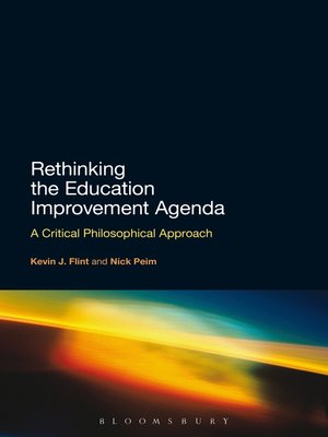 cover image of Rethinking the Education Improvement Agenda
